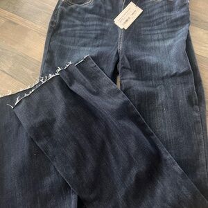 Judy Blue Dark High Waisted Flare Leg Jeans